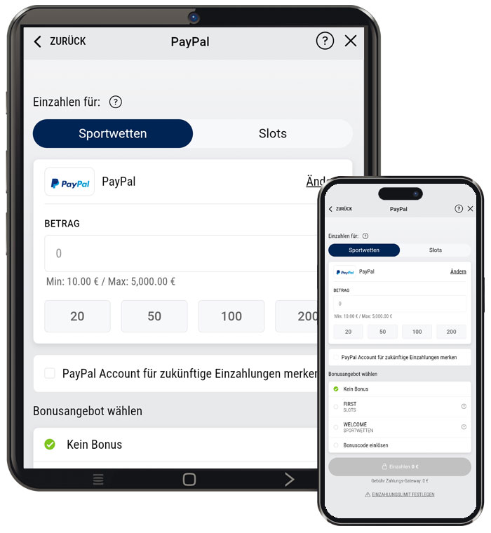Bet-at-home Einzahlung PayPal Bet-at-home Einzahlung PayPal