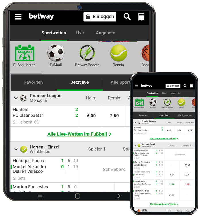 Betway Livewetten Betway Livewetten