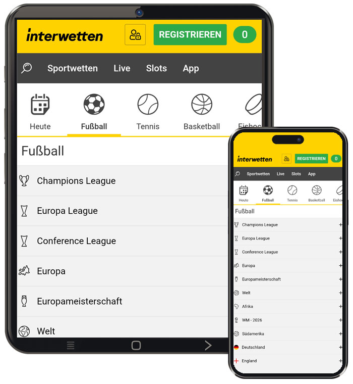Interwetten Wettangebot Interwetten Wettangebot