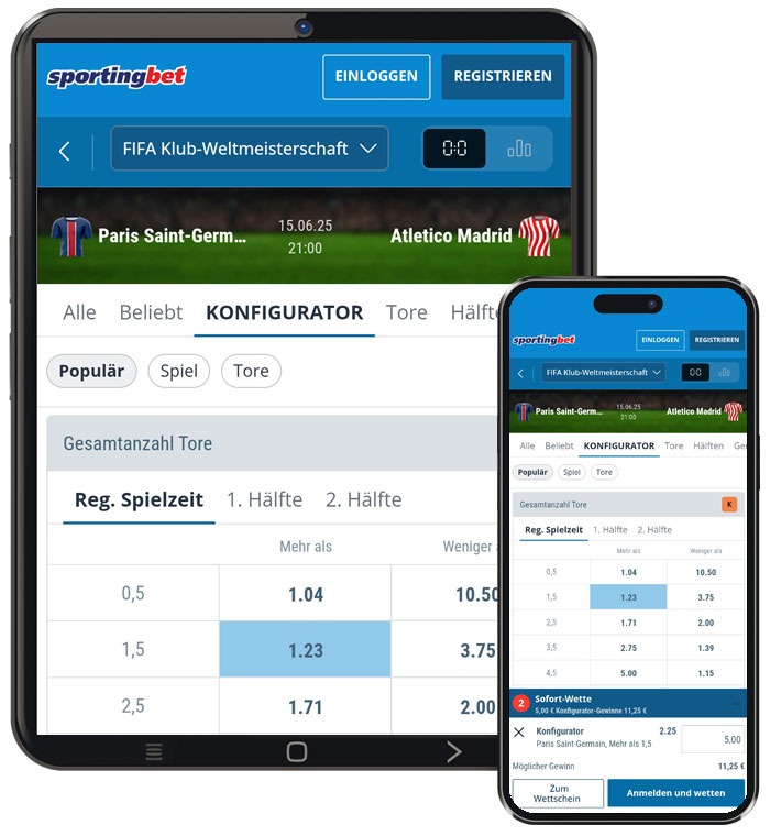 Sportingbet Konfigurator Sportingbet Konfigurator