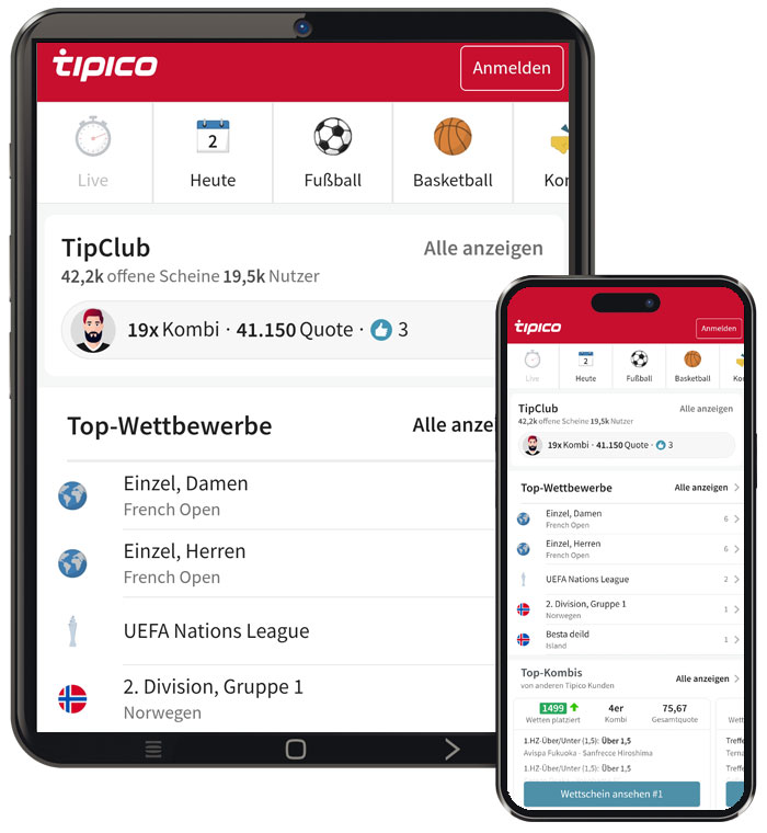 Tipico Wettangebot Tipico Wettangebot